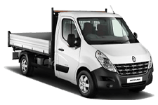 Van Hire Clevedon - White 3.5 Tonne Folkestone Tipper Transit - Van hire Clevedon
