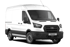 Van Hire Clevedon - White Ford Transit Medium Wheel Base - Van hire Clevedon